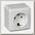 Розетка c заземлением без шторок 16А 250B Белая Schneider Electric Этюд PA16-003B