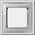 Рамка Legrand Valena Classic на 1 пост, алюминий 770151