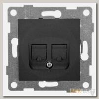 Механизм розетки компьютерной RJ-45, одинарной С11К1-0ХХ