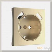 Накладка для розетки USB (шампань рифленый) W1179510