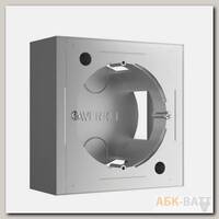 Коробка для накладного монтажа (серебряный) W8000006
