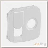 Лицевая панель Legrand Valena Allure для розетки TV+RJ-45, жемчуг 754839