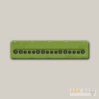 Клеммник винтовой зеленый ABB PE 7x16mm+9x6mm PEK/S16 1SPE007715F0743