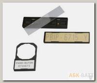 508815, Прозрачная защитная пленка для маркировки 67х15мм, PBKP 6715 (упак 96 шт) Klemsan
