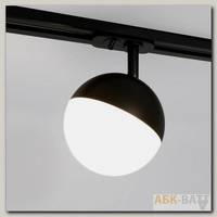 Трековый светодиодный светильник для однофазного шинопровода Glob GX53 Черный Glob GX53 Черный (MRL 1015) однофазный