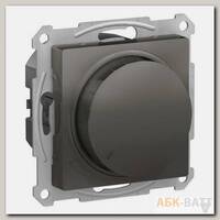 Светорегулятор поворотно-нажимной Schneider Electric Atlas Design 630 Вт, сталь