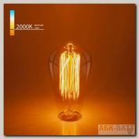 Ретро лампа Эдисона ST64 60W E27