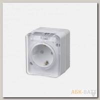 Розетка с заземлением со шторками 16А 250B Schneider Electric AtlasDesign Profi54, белый ATN540145