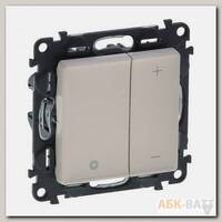 Светорегулятор Legrand Valena Life кнопочный 400 Вт, слоновая кость 752562