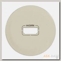Лицевая панель Legrand Celiane для розеток HDMI, слоновая кость 066288