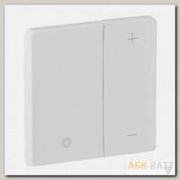 Лицевая панель Legrand Valena Life для кнопочного светорегулятора, белая 754890