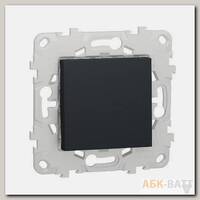 Выключатель одноклавишный Schneider Electric Unica New антрацит