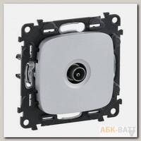 Розетка TV Legrand Valena Allure звезда 1,5 дБ, алюминий 753951