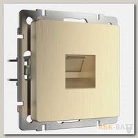 Розетка Ethernet RJ-45 (шампань рифленый) W1181010