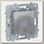 Датчик движения Schneider Electric Unica New с выключателем, алюминий