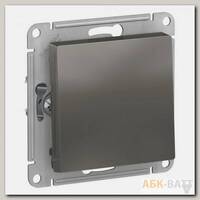 Выключатель одноклавишный Schneider Electric Atlas Design сталь