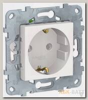 Розетка силовая Schneider Electric Unica New белая