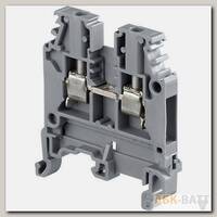 Клеммник винтовой до 2,5 мм.кв.серый фазный (1SNA115486R0300) ABB