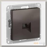 Розетка RJ-11 Schneider Electric Atlas Design мокко