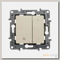 Светорегулятор Legrand Etika кнопочный 400 Вт, слоновая кость 672318