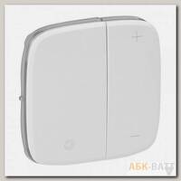 Лицевая панель Legrand Valena Allure для кнопочного светорегулятора, белая 752085