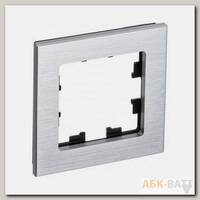 Рамка Schneider Electric Atlas Design Nature на 1 пост, серебро