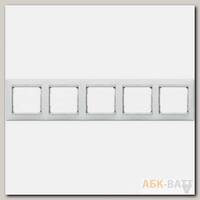 Рамка Legrand Valena Classic на 5 постов, белая 774455