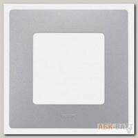 Рамка Legrand Etika на 1 пост, алюминий 672551