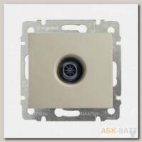 Розетка TV Legrand Valena Classic звезда 1,5 дБ, слоновая кость 774329