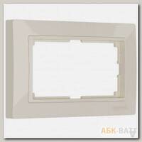 Рамка для двойной розетки (слоновая кость, basic) W0082003
