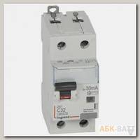 Автоматический выключатель дифференциального тока DX 6000 - 10 кА - тип характеристики С - 1П+Н - 230 В~ - 32 А - тип AС - 30 мА - 2 модуля