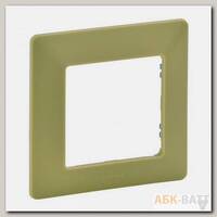 Рамка Legrand Valena Life на 1 пост, лайм 754081