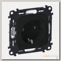 Розетка силовая Legrand Valena Allure 2K+3 антрацит 753931