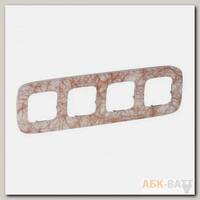 Рамка Legrand Valena Allure на 4 поста, итальянская фантазия 754494