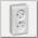 Розетка двойная без заземления и шторок 16А 250B Белая Schneider Electric Этюд PA16-005B