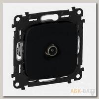 Розетка TV Legrand Valena Allure звезда 1,5 дБ, антрацит 753971