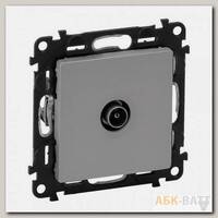Розетка TV Legrand Valena Life оконечная 10 дБ, алюминий 753660