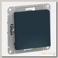 Переключатель одноклавишный Schneider Electric Atlas Design изумруд