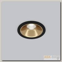 Встраиваемый светодиодный светильник 8W 4200K чёрный 25081/LED