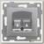 Механизм розетки компьютерной RJ-45, одинарной С11К1-0ХХ